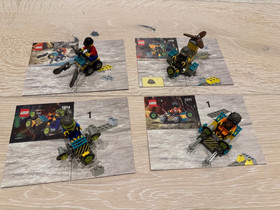 LEGO Rock Raiders 1274 1275 1276 1277 Japanese only Kabaya sets Very Rare!