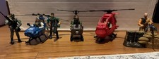 Lanard Corp Chap Mei Type Figure(6) Lot Plus Vehicles And Accessories