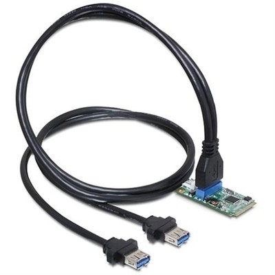 DeLock MiniPCIe I/O PCIe full size 1 x 19 Pin USB 3.0 P # 95234