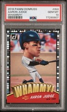 2018 Aaron Judge Panini Donruss Whammy PSA 10