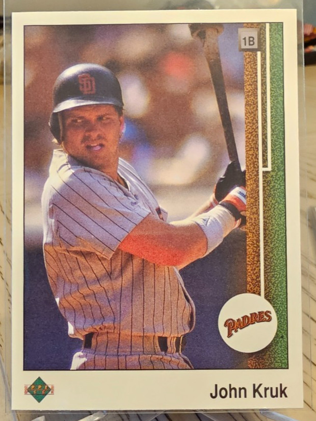 1989 Upper Deck John Kruk #280 Padres