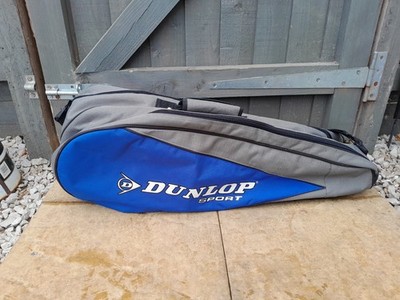 Dunlop Multi Tennisschlägertasche Tragetasche blau grau Schultergurt