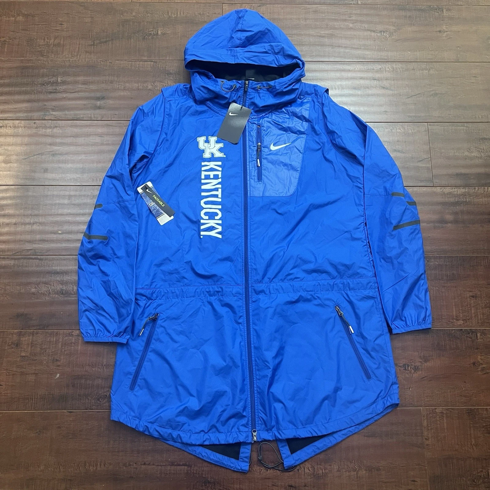 Nike Kentucky Wildcats Packable Jacket Womens Size L