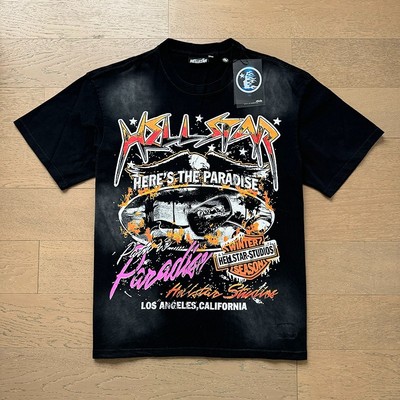 HELLSTAR Path to Paradise Herren T-Shirt Schwarz Größe XL