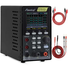 2 In 1 Dc Power Supply Multimeter 60v/ 10a Benchtop Power Supply Multiple Protec