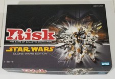 Star Wars Risk Clone Wars Edition 2005 Parker Brothers Complete