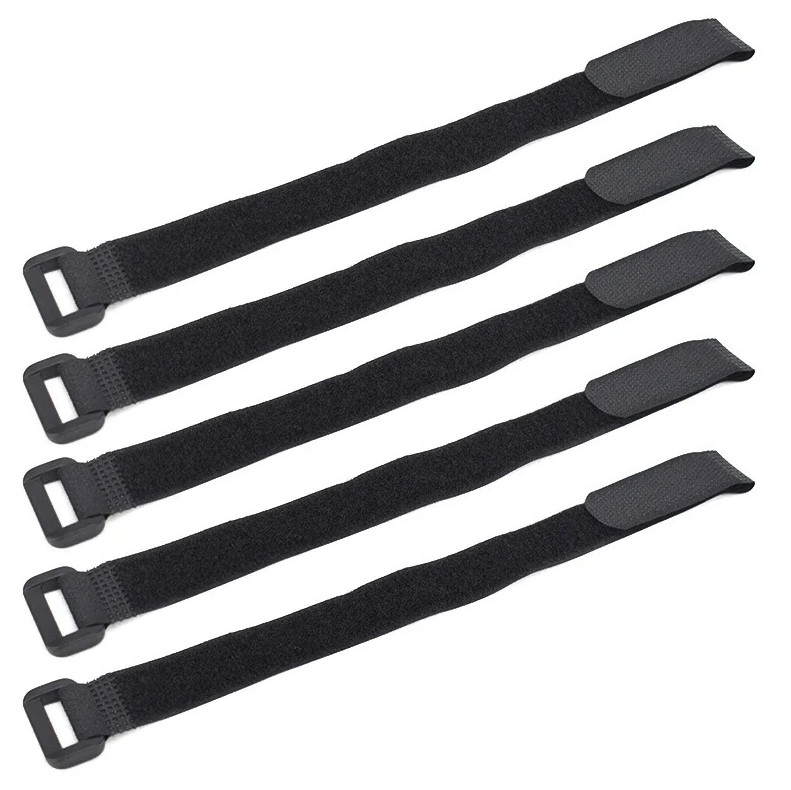 5pcs Bicycle Handlebar Strap Holder Nylon Tie Rope Fixing Band Set - NEW