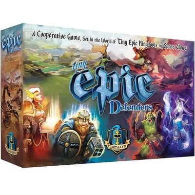Tiny Epic Defenders - Cooperative Fantasy Board Game for Family, and Adults (1-