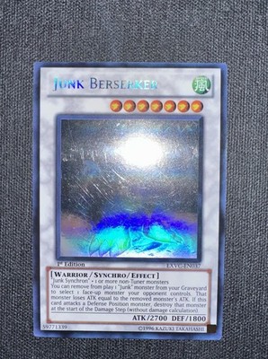 Junk Berserker (Ghost Rare) EXVC-EN037 Extreme Victory 1st Edition