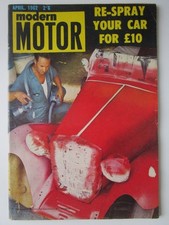 Modern Motor April 1962 -  AUSTRALIAN MOTORING HISTORY  - BUY IT NOW  #3