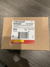 *** 10PCS SQUARE D HOMELINE HOM120CAFI 20A AFCI  (with pigtail wire) NEW ***