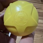 Johnson & Johnson Star Baby Rattle Dumbbell Shape Model 532 Yellow Clear Red — photo 3