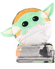 Star Wars Baby Yoda 2 Pc Pillow Travel Blanket Set