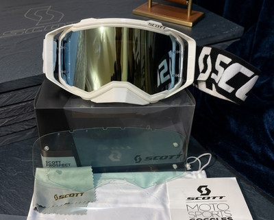 SCOTT Prospect WFS Motocross Goggles MX Off Road Dirt Bike ATV Tear Off System