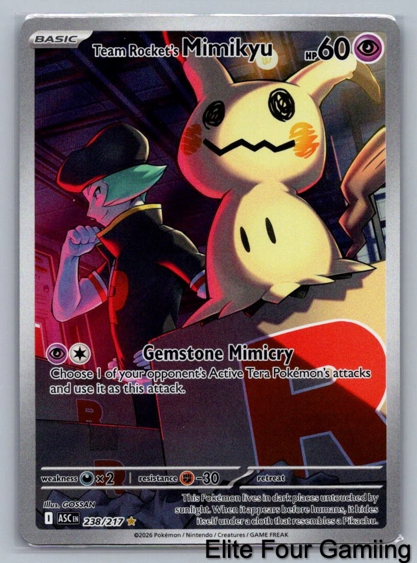 ⭐︎みっき⭐︎!! Team Rocket's Mimikyu Pokémon TCG Cards for sale | eBay