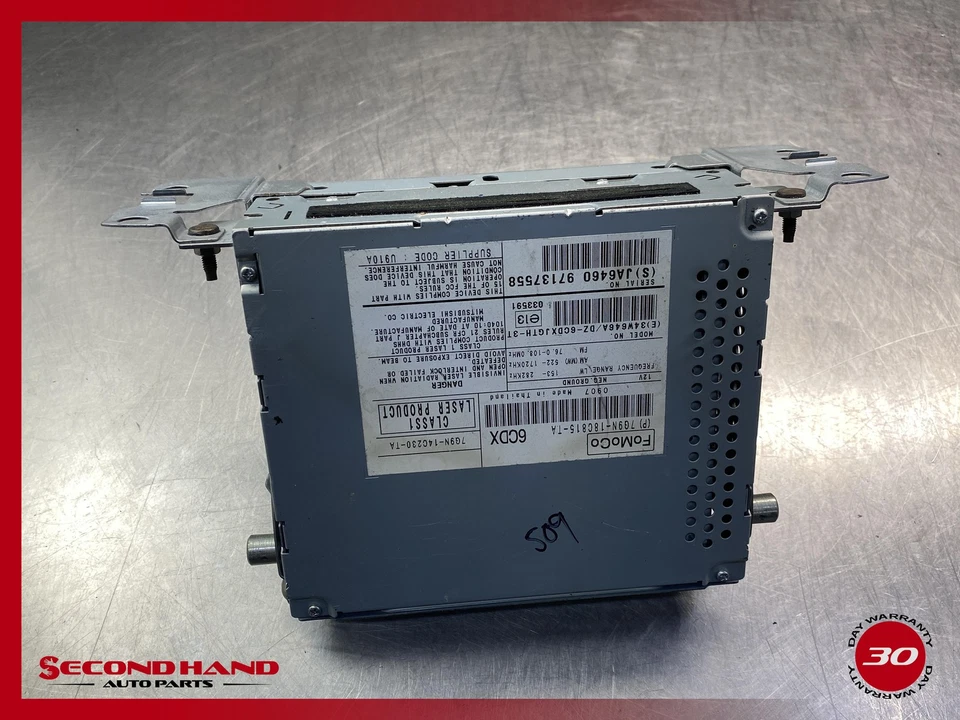 07-10 Jaguar XK X150  Front AM FM CD Radio Player Receiver 7G9N18C815TA Oem - Image 3 of 4