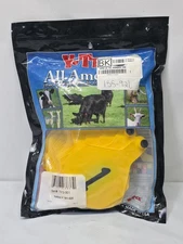 Y-Tex 3-Star 4" Large ~ Number 1-25 ~ All American Ear Tags Yellow ~ 25's Tags