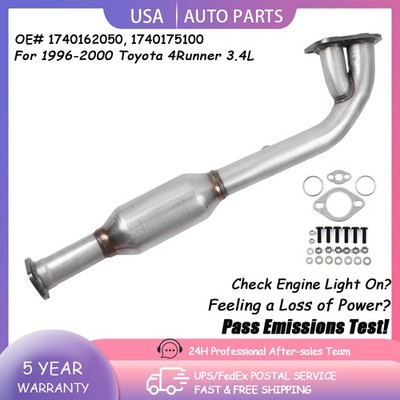 Catalytic Converter w/Accessories For 1996-2000 Toyota 4Runner 1740162050 3.4L