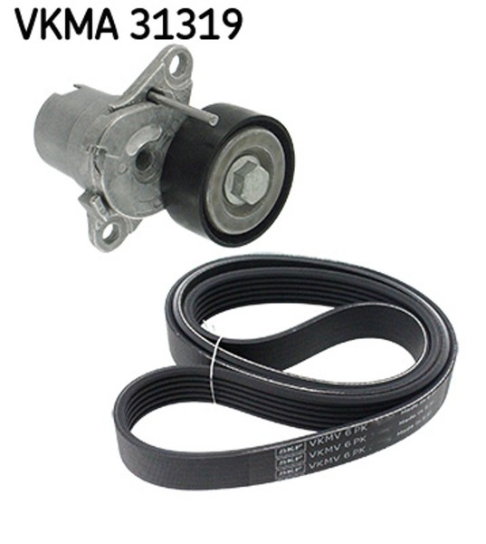Keilrippenriemensatz Skf Vkma 31319 FüR Vw Scirocco 3 137 138 Beetle 5C1 5C2 5C7-image