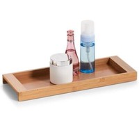 Zeller Kosmetik-Organizer Ablage-Tablett Bambus 40 X 15 X 3 Cm