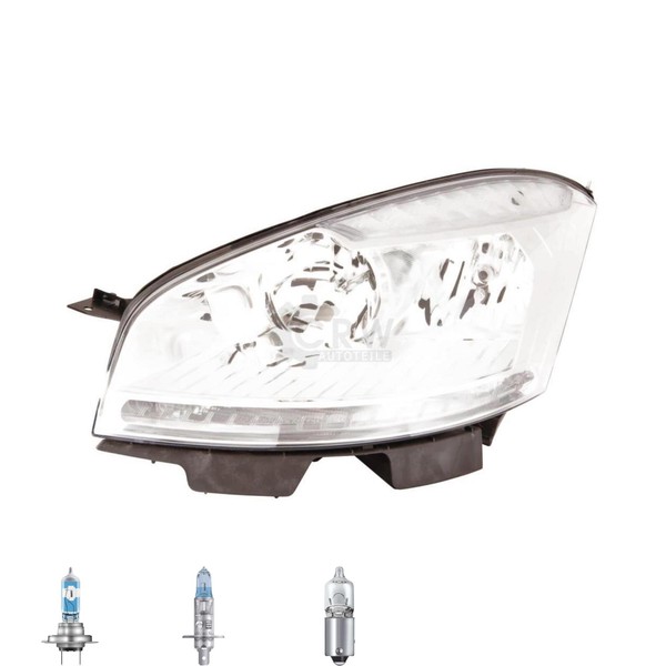 Scheinwerfer Rechts H7/H1 HY21W H6W FüR CitroëN C4 Picasso I Ud_ Ua_ Inkl Lampen-image