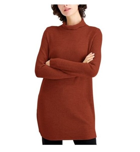 $248 Eileen Fisher Turtleneck Tunic 