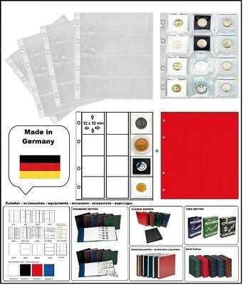 1-LOOK-310444-MÜNZHÜLLEN-NUMOH-K50-NHK50-12-Fächer-+-ZWL-R-Für-Münzrähmchen