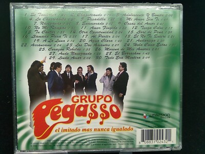 CD-📀-GRUPO PEGASSO-30 EXITOS-2004 UNIVISION-COMO NUEVO | eBay