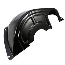 Chevy Gm Powerglide Black Steel Flywheel Flexplate Cover Automatic Dust Shield