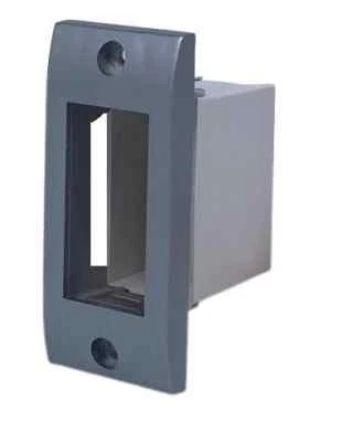 ROLLMATIK Porta pulsante ElettroCanali Silver (compatibile con LivingLight BTicino)