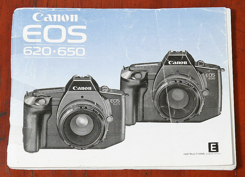 ハッピー CANON EOS 620-650 INSTRUCTION BOOK/127750 | eBay