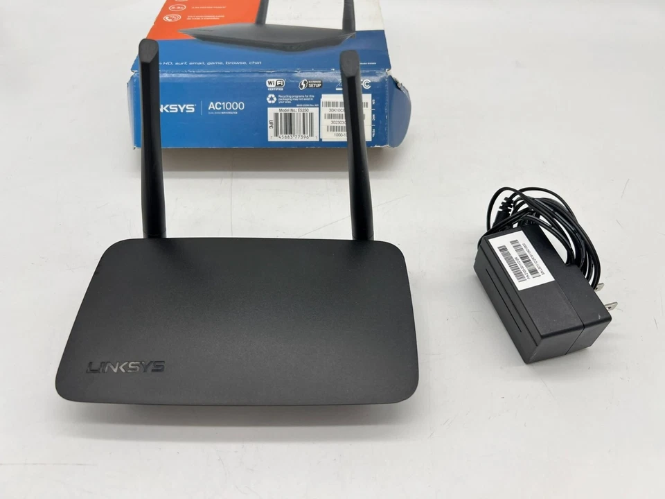 Linksys E5350 Wireless Router Dual-Band WiFi 5 AC1000 - Image 3 of 4