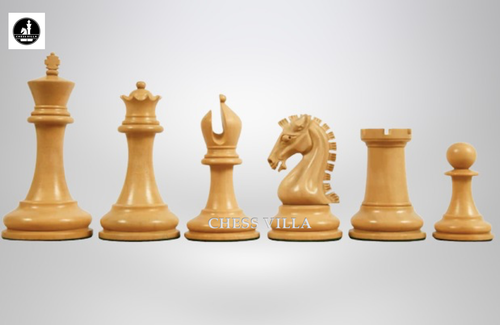 Sinquefield Cup Series Reproduced Staunton Chess Pieces Only set in Ebony Wood - Picture 3 of 7