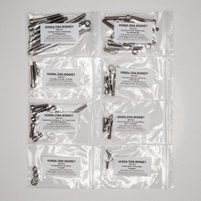 HONDA Z50A MONKEY 1969-1978 Kit vis BTR inox moteur complet Z 50 Z50