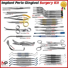 Implant Perio Gingival Surgery Kit Dental Instruments for Oral Care Tools Set