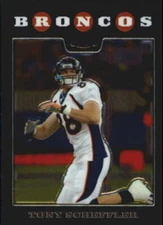 2008 Topps Chrome Football Card Pick 101-275