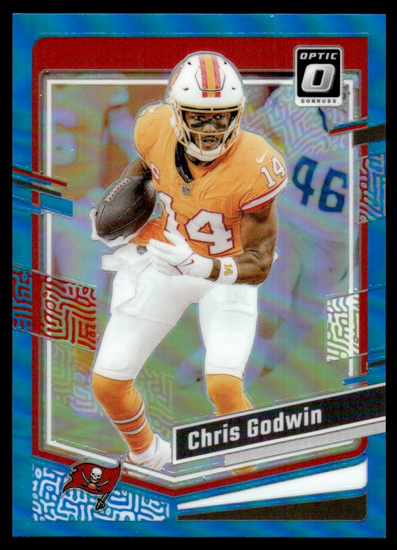 2023 Donruus Optic Blue Holo Chris Godwin 176/299 Tampa Bay