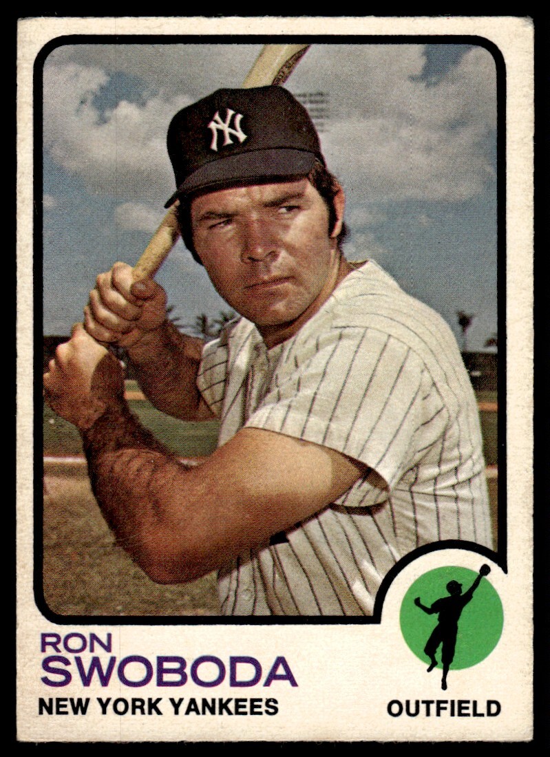 1973 O-Pee-Chee Ron Swoboda New York Yankees #314 R90