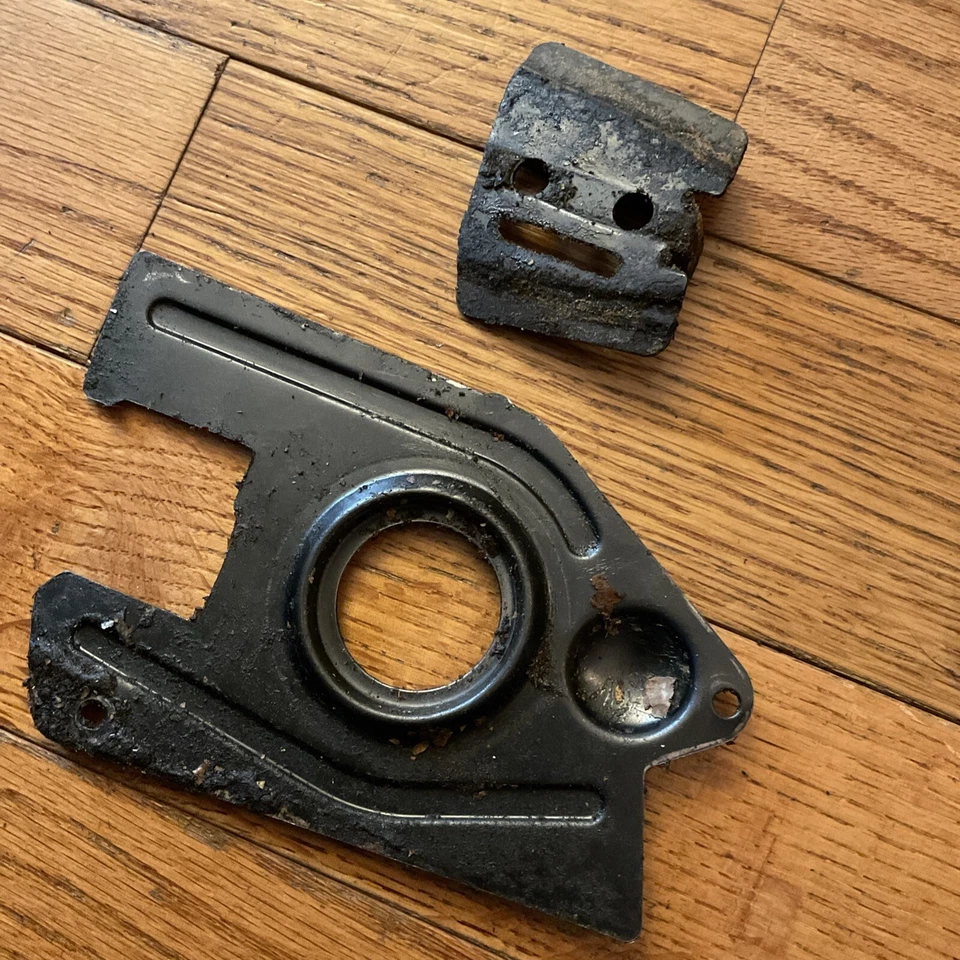 Placa de barra de motosierra Craftsman modelo 358.341140 parte #530029285 placa de piñón Foto 4 de 4