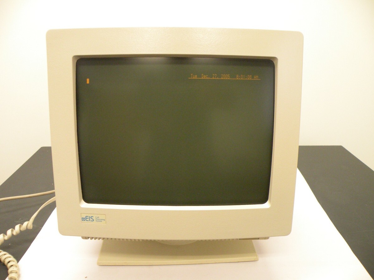 modèle 3D de Old CRT Computer Monitor Display - 2059880