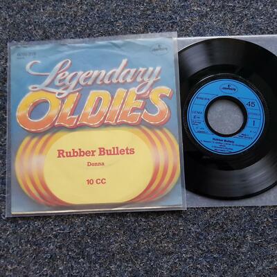 10cc - Rubber bullets/ Donna 7'' Single
