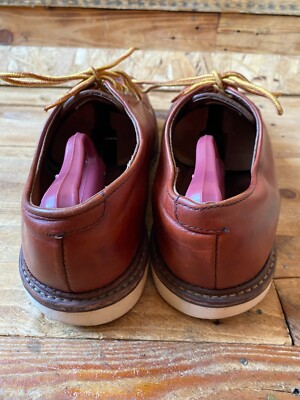 Redwing moc toe oxford oro-russet leather shoes sz US 9.5D  display picture 2