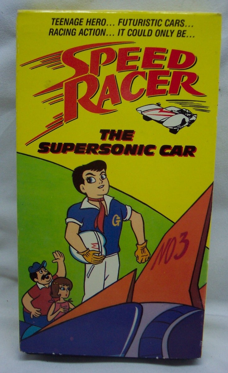 Vintage 1991 SPEED RACER The Supersonic Car VHS VIDEO 1960's