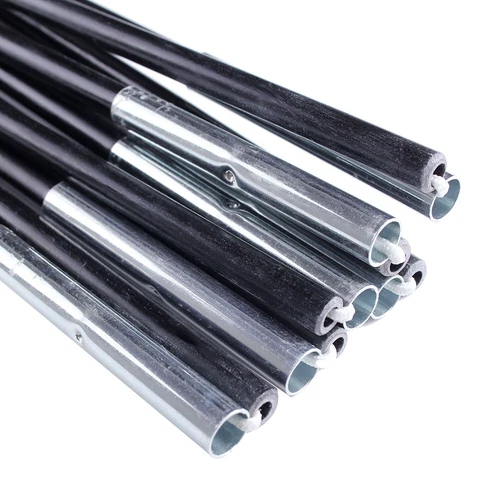 12 Stangen Zeltstangen Fiberglas Teleskopstangen Zeltgestänge 7mm mit Tasche DHL - Bild 12 von 12