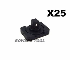 Mechanic Time Saver 25pc 1/4in Dr Lock a Socket Rail Post Clip for Craftsman etc
