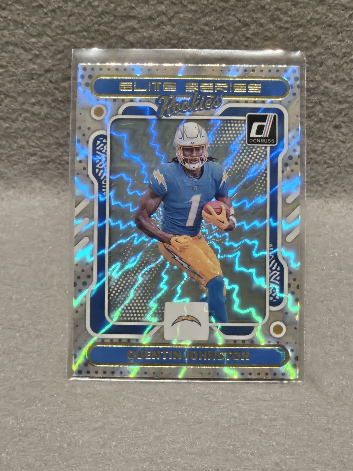 2023 Donruss Quentin Johnston "Elite Series Rookies" #8 - LA Chargers RC