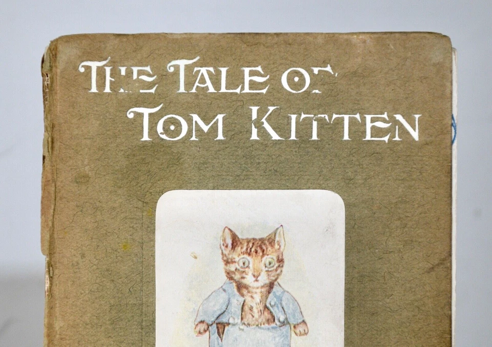 Beatrix Potter Lot of 3 Books The Tale of Tom Kitten, Mr. Tod & Puddle-Duck 1st - Imagem 3 de 4