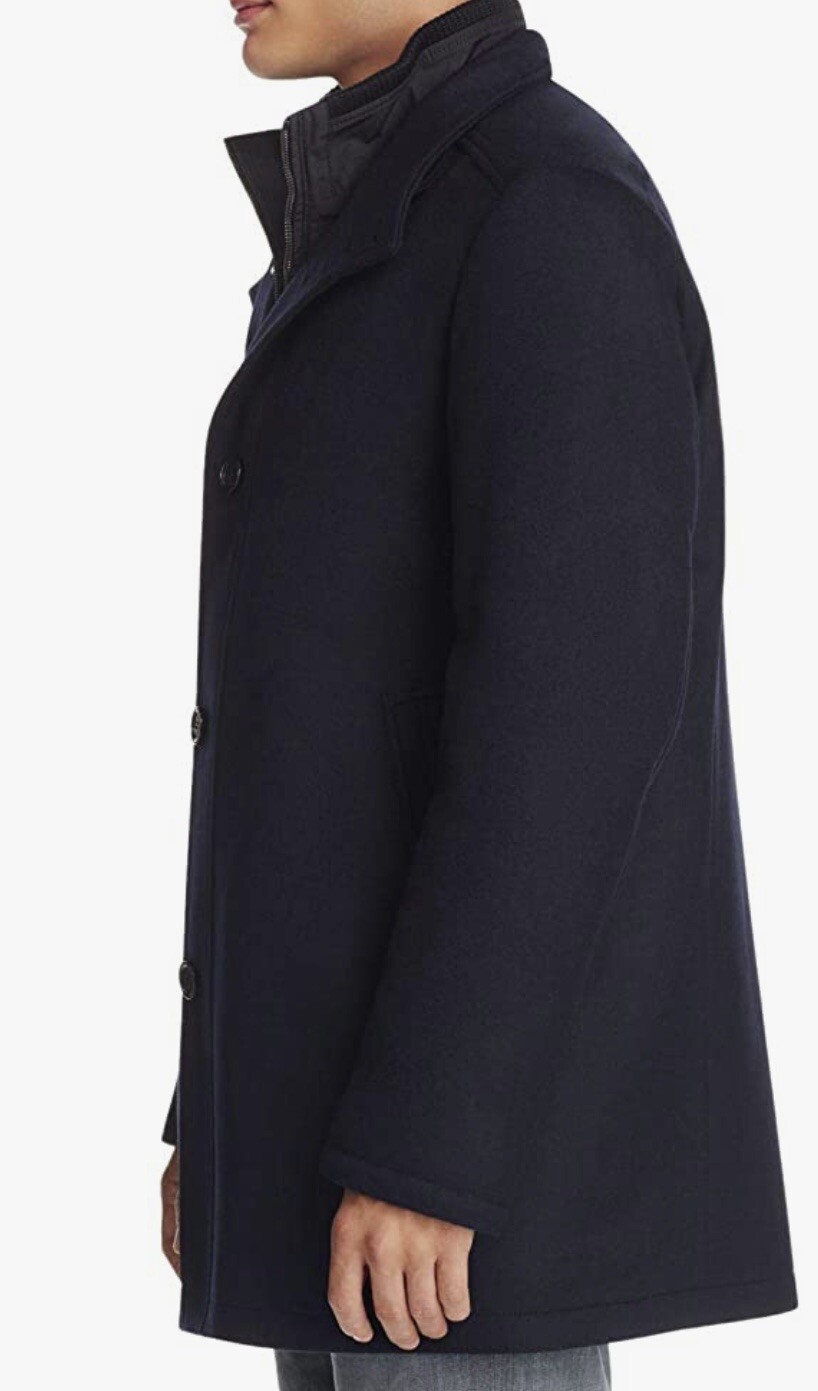 Black Coat C-Coxtan 5 Wool Cashmere | eBay