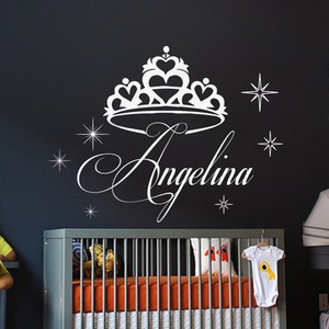 girls name wall art