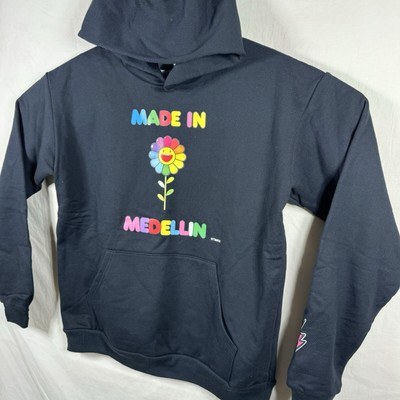 J Balvin x Takashi Murakami Made in Medellin Hoodie Hip Hop 